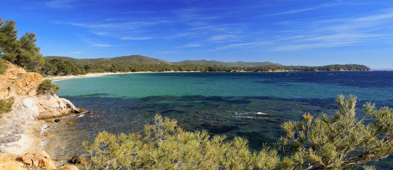 T2 Climatise A L'Ile D'Or Avec Piscine Pres De La Plage Ла-Лонд-ле-Мор Экстерьер фото